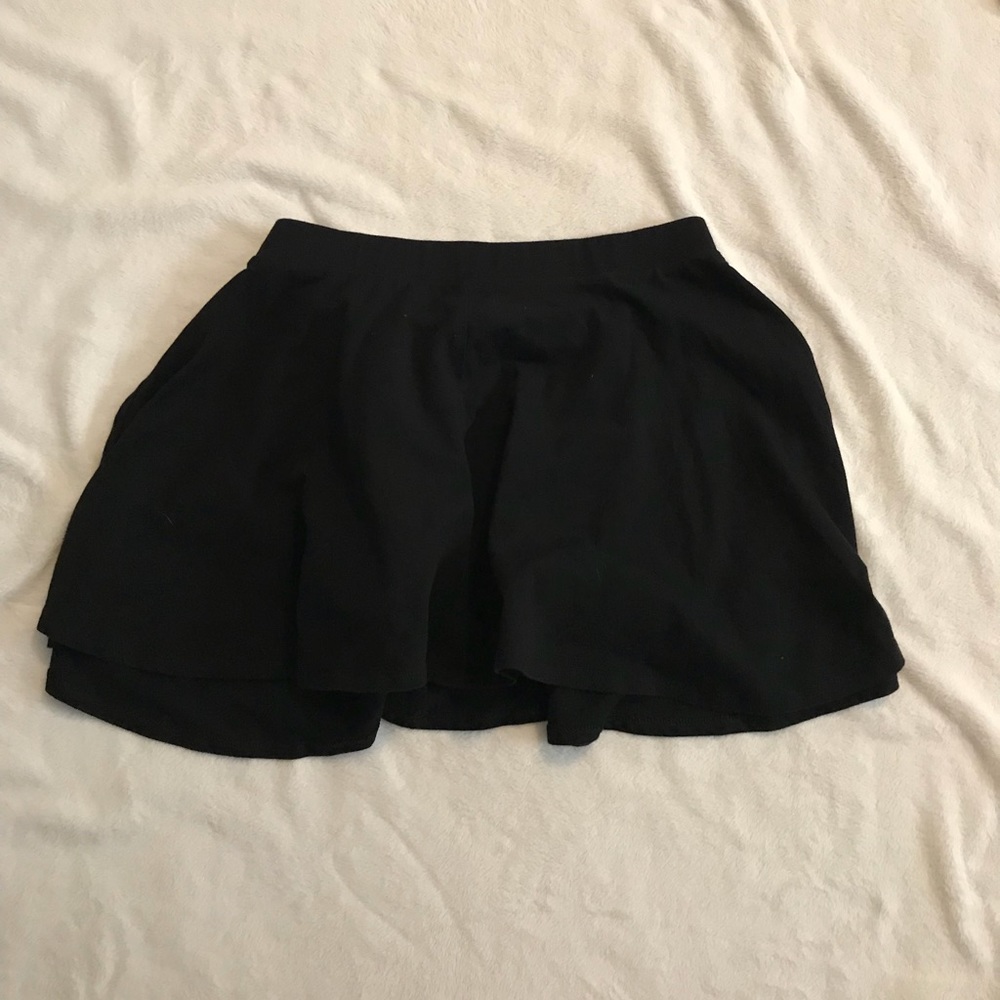 Black Skater Skirt